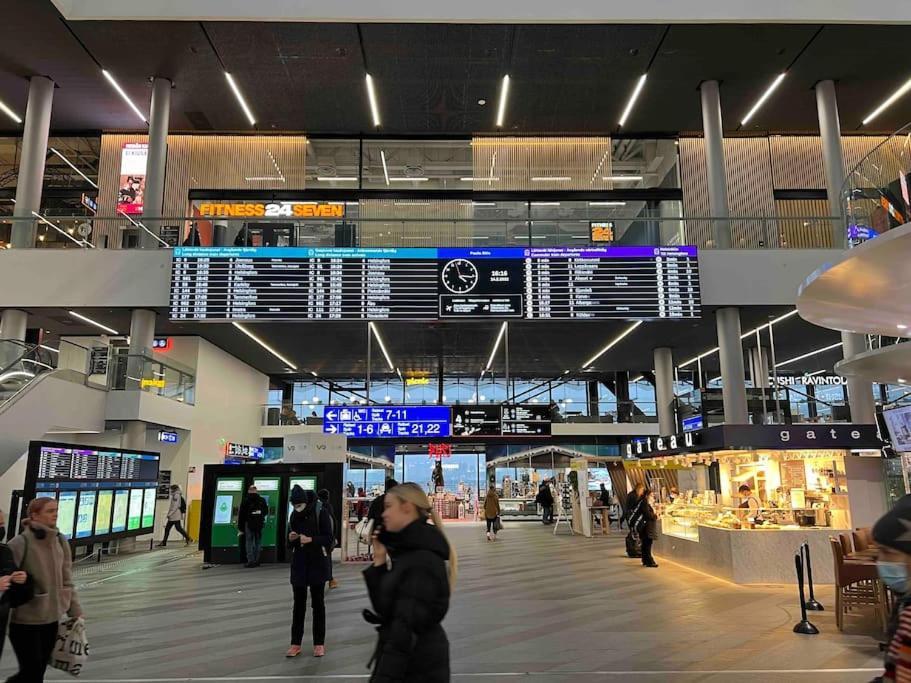 Brand New Modern Condo Built-In Mall Of Tripla 赫尔辛基 外观 照片